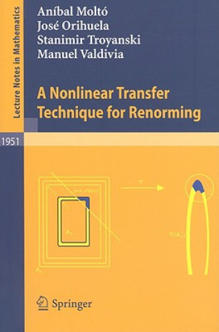 Kniha A Nonlinear Transfer Technique for Renorming Aníbal Moltó