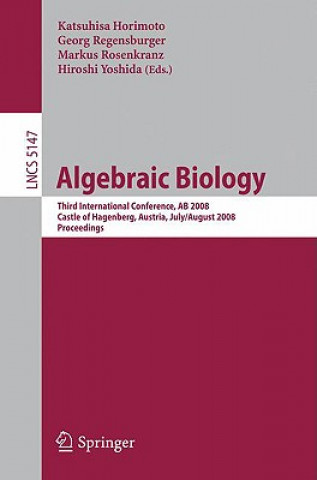Könyv Algebraic Biology Katsuhisa Horimoto