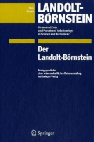 Carte Der Landolt-Bornstein Otfried Madelung