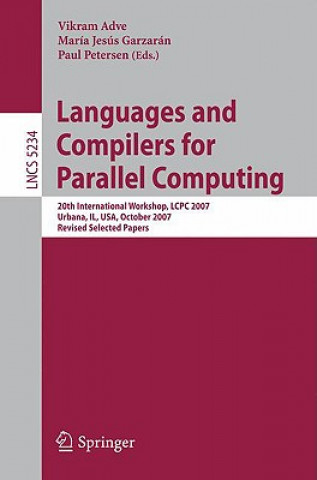 Buch Languages and Compilers for Parallel Computing Vikram Adve