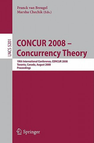 Kniha CONCUR 2008 - Concurrency Theory Franck van Breugel