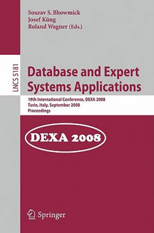 Knjiga Database and Expert Systems Applications Sourav S. Bhowmick