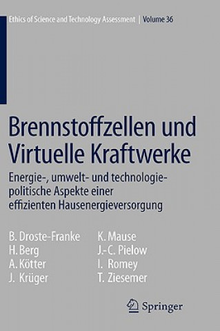 Książka Brennstoffzellen und Virtuelle Kraftwerke Bert Droste-Franke