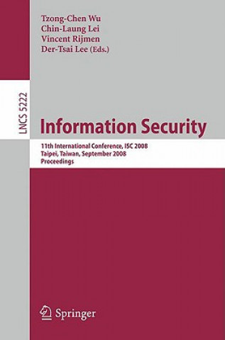 Buch Information Security Tzong-Chen Wu