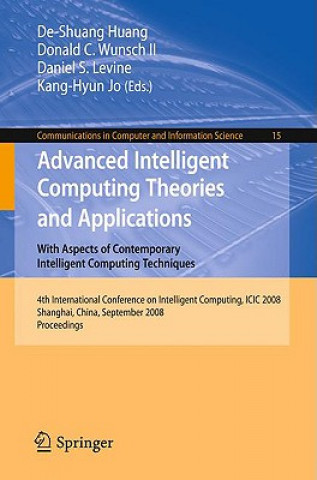 Carte Advanced Intelligent Computing Theories and Applications De-Shuang Huang