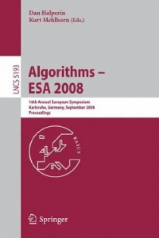 Knjiga Algorithms - ESA 2008 Kurt Mehlhorn