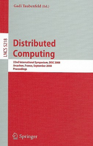 Kniha Distributed Computing Gadi Taubenfeld