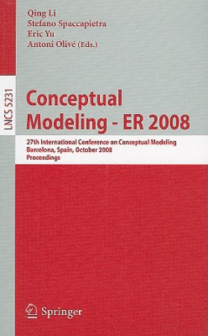 Книга Conceptual Modeling - ER 2008 Qing Li