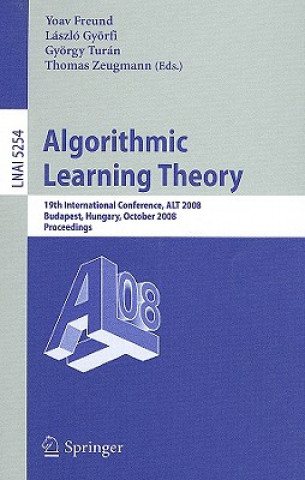 Kniha Algorithmic Learning Theory Yoav Freund