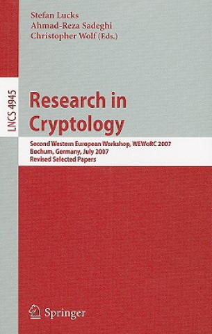 Kniha Research in Cryptology Stefan Lucks
