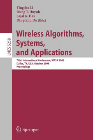 Buch Wireless Algorithms, Systems, and Applications Yingshu Li