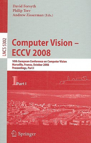 Kniha Computer Vision - ECCV 2008 David Forsyth