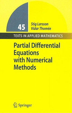 Βιβλίο Partial Differential Equations with Numerical Methods Stig Larsson