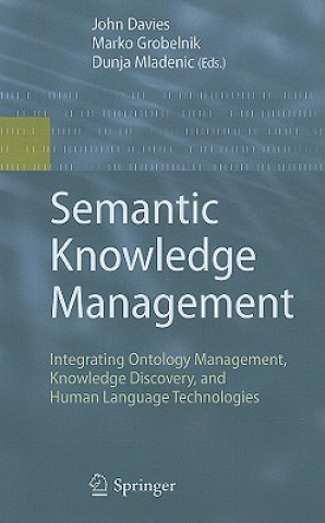 Könyv Semantic Knowledge Management John Davies