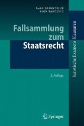 Knjiga Fallsammlung zum Staatsrecht Ralf Brinktrine