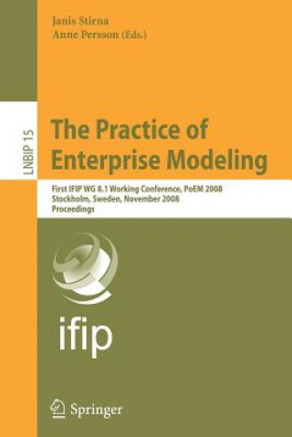 Kniha Practice of Enterprise Modeling Janis Stirna