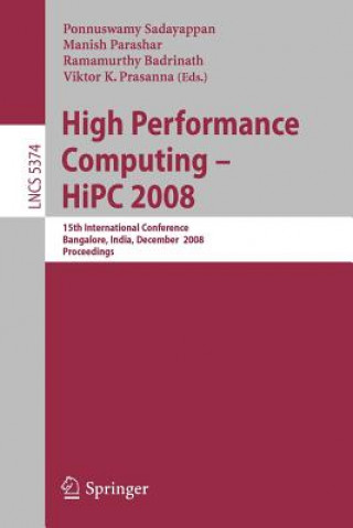 Kniha High Performance Computing - HiPC 2008 P. Sadayappan