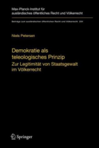 Buch Demokratie als teleologisches Prinzip Niels Petersen