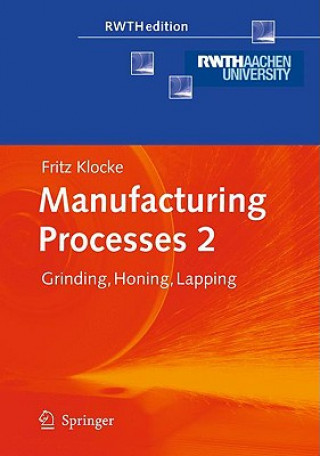 Kniha Manufacturing Processes 2 Fritz Klocke