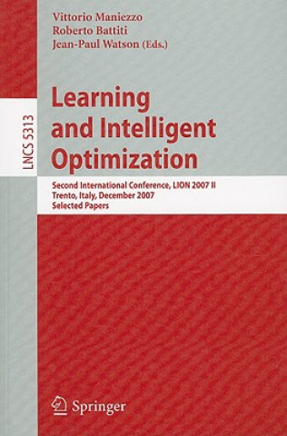 Buch Learning and Intelligent Optimization Vittorio Maniezzo