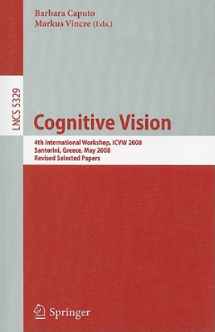 Livre Cognitive Vision Markus Vincze