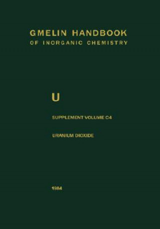 Kniha Uranium Dioxide, UO2, Preparation and Crystallographic Properties Dieter Vollath