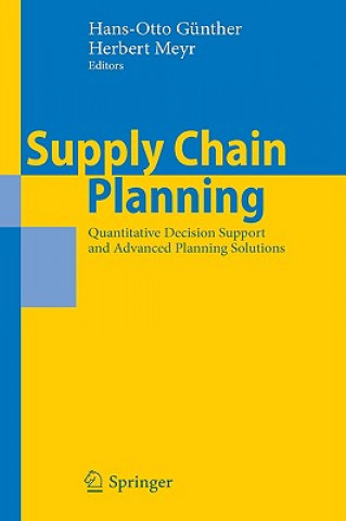 Kniha Supply Chain Planning Hans-Otto Günther