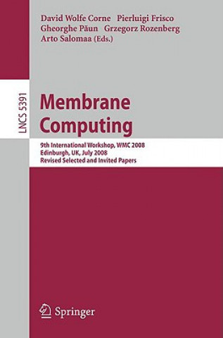 Könyv Membrane Computing David Corne