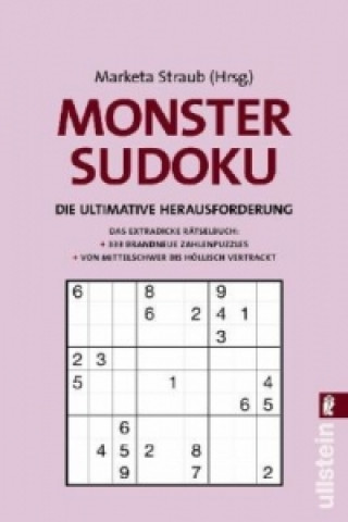 Kniha Monster-Sudoku Marketa Straub