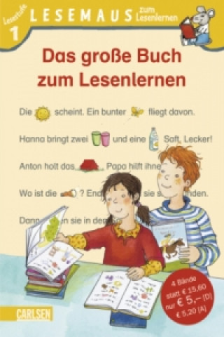 Книга LESEMAUS zum Lesenlernen Sammelbände: Das große Buch zum Lesenlernen Antje Schwenker