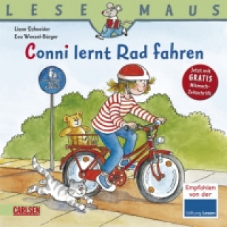 Carte LESEMAUS 71: Conni lernt Rad fahren Liane Schneider