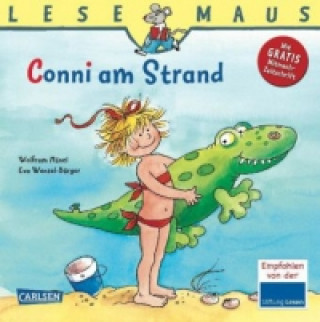 Książka LESEMAUS 14: Conni am Strand Wolfram Hänel
