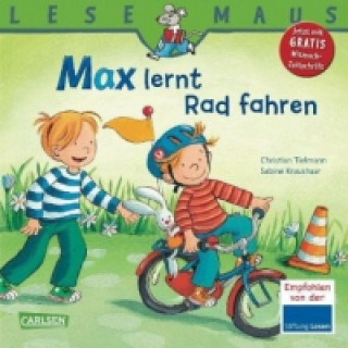 Carte LESEMAUS 20: Max lernt Rad fahren Christian Tielmann