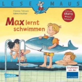 Knjiga LESEMAUS 54: Max lernt schwimmen Christian Tielmann