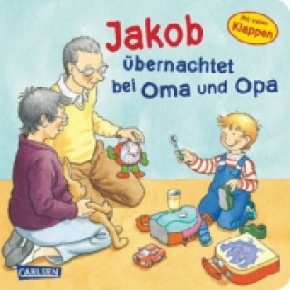 Carte Jakob übernachtet bei Oma und Opa Sandra Grimm