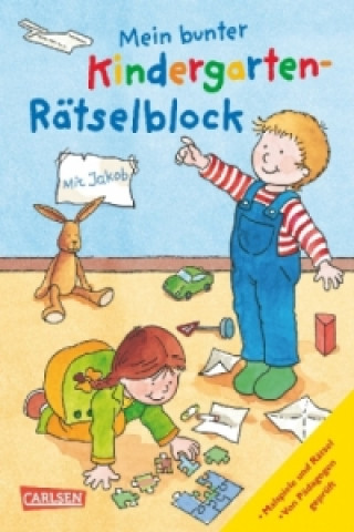 Carte Mein bunter Kindergarten-Rätselblock Hanna Sörensen