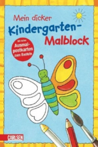 Libro Mein dicker Kindergarten-Malblock Ulrich Velte