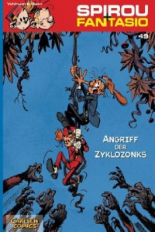 Książka Spirou + Fantasio - Angriff der Zyklozonks André Franquin