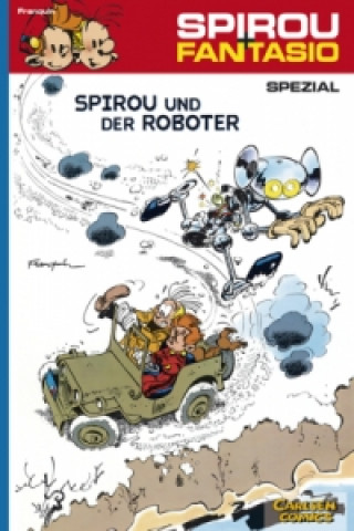 Kniha Spirou und Fantasio - Spirou und der Roboter André Franquin