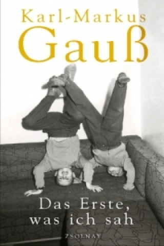 Kniha Das Erste, was ich sah Karl-Markus Gauß