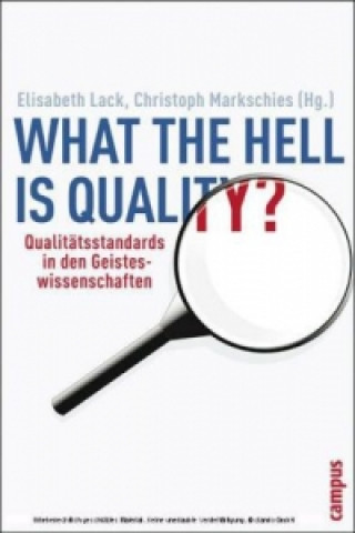 Kniha What the hell is quality? Elisabeth Lack