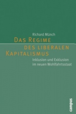 Kniha Das Regime des liberalen Kapitalismus Richard Münch