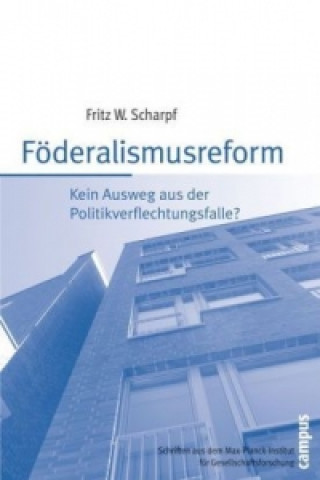 Könyv Föderalismusreform Fritz W. Scharpf