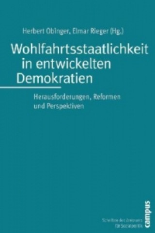 Carte Wohlfahrtsstaatlichkeit in entwickelten Demokratien Herbert Obinger