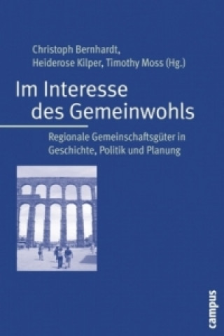 Kniha Im Interesse des Gemeinwohls Christoph Bernhardt