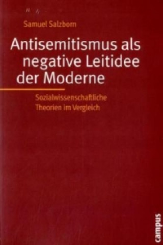 Kniha Antisemitismus als negative Leitidee der Moderne Samuel Salzborn