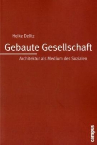 Kniha Gebaute Gesellschaft Heike Delitz