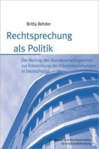 Könyv Rechtsprechung als Politik Britta Rehder