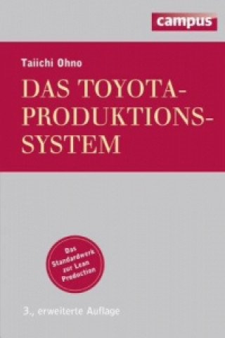 Kniha Das Toyota-Produktionssystem Taiichi Ohno