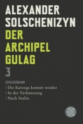 Könyv Der Archipel GULAG. Bd.3 Alexander Solschenizyn